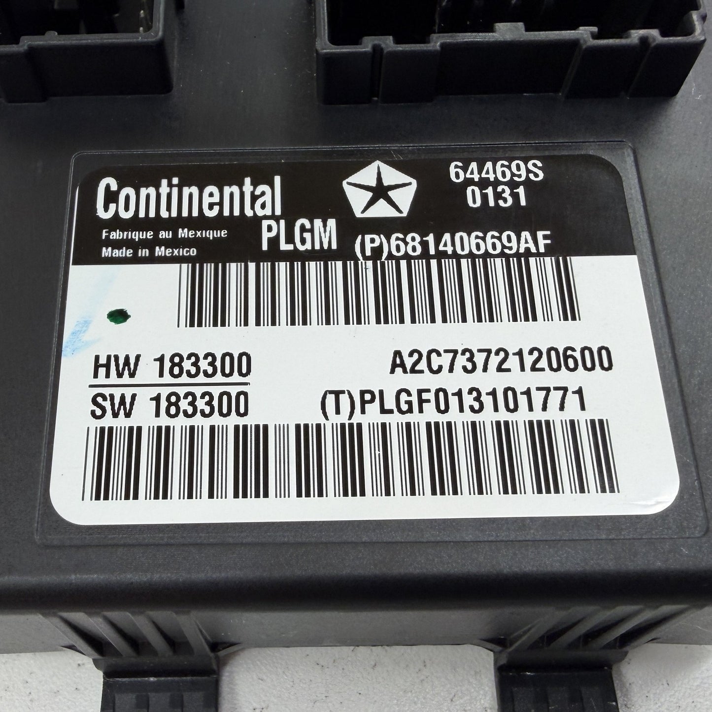 2014-2026 Dodge Durango Power Liftgate Tailgate Control Module 68140669AF OEM