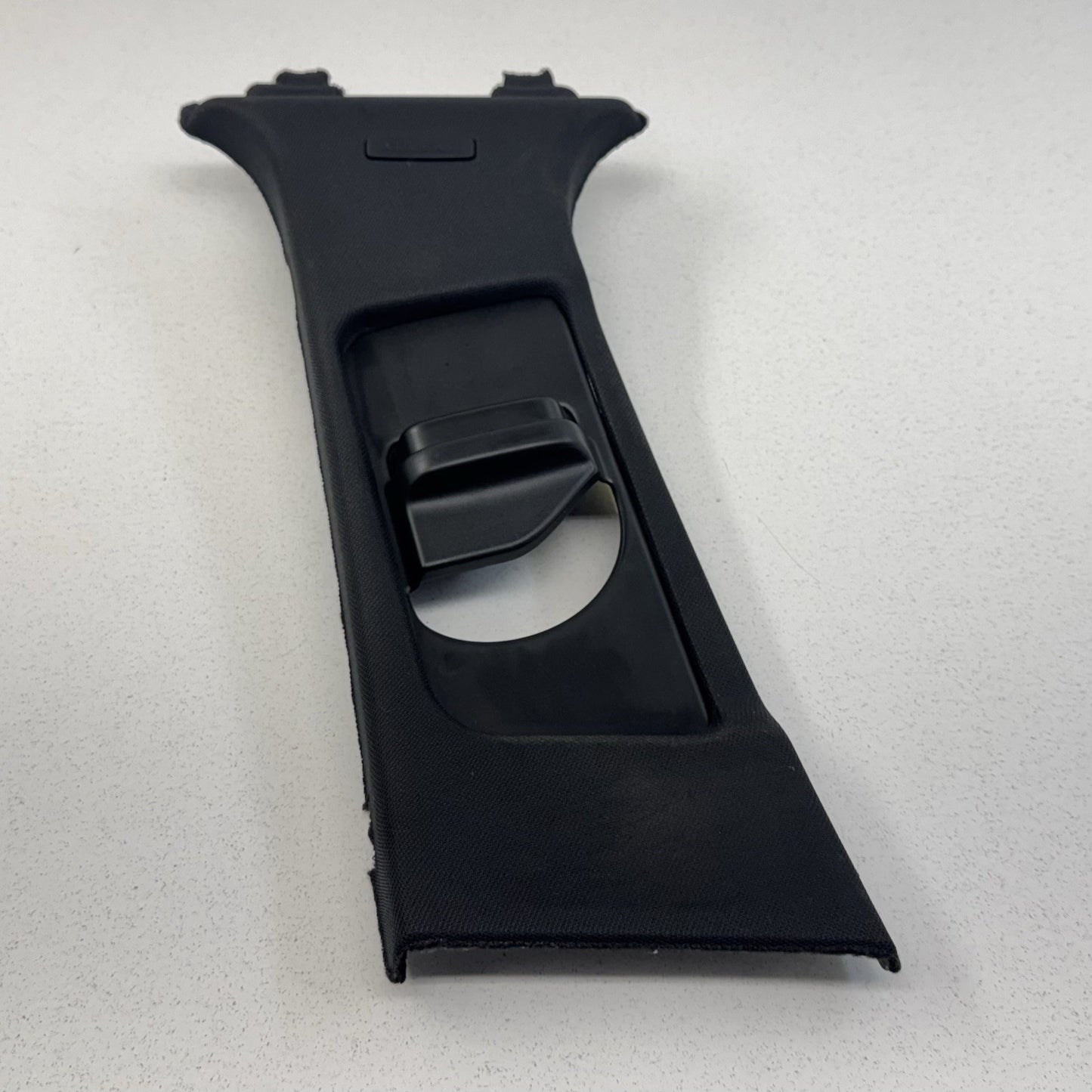 08-14 Mercedes W204 C250 Driver Left Upper B Pillar Trim Cover Black OEM