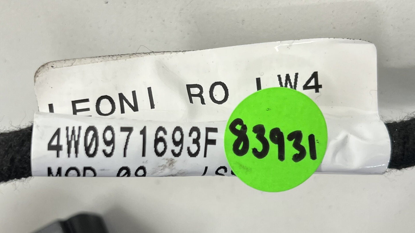 13-18 BENTLEY FLYING SPUR DRIVER LEFT REAR DOOR WIRING WIRE HARNESS OEM