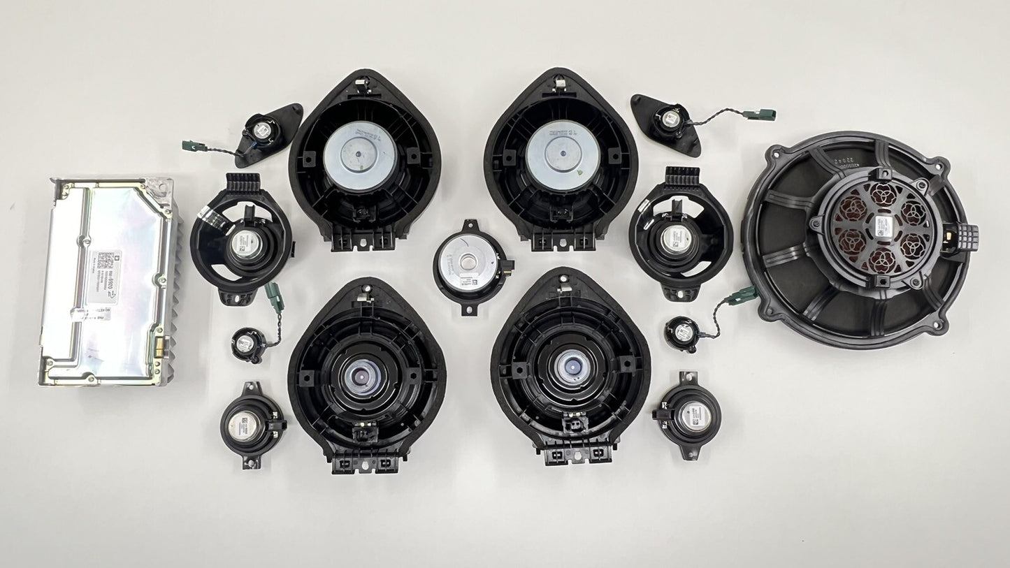 22-24 Cadillac CT4 V Blackwing Speaker Tweeter Set With Amplifier Amp Module OEM