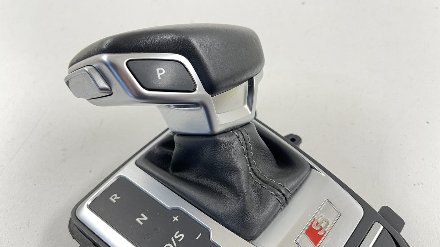 18-21 AUDI S4 S5 AUTOMATIC GEAR SHIFT KNOB SELECT INDICATOR BEZEL TRIM OEM