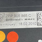 10-11 PORSCHE PANAMERA IGNITION SWITCH WITH KEY 7PP 905 865 C OEM