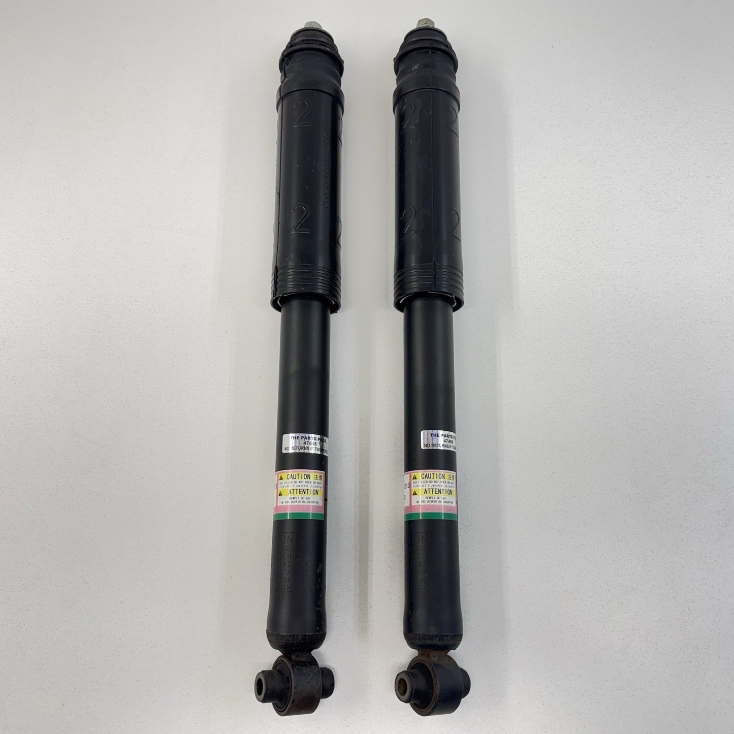 12-17 Toyota Prius V Left & Right Rear Shock Absorber Strut 48530-47213 OEM