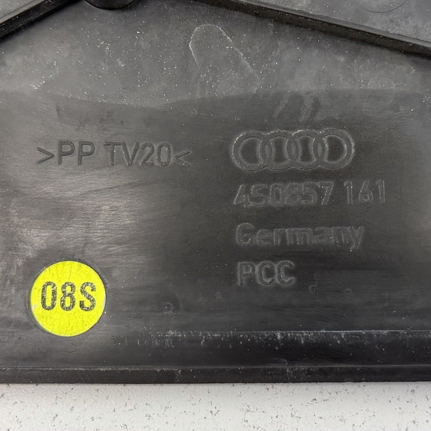 17-23 Audi R8 Front Under Hood Compartment Trunk Frunk Tub Plastic Trim Set OEM