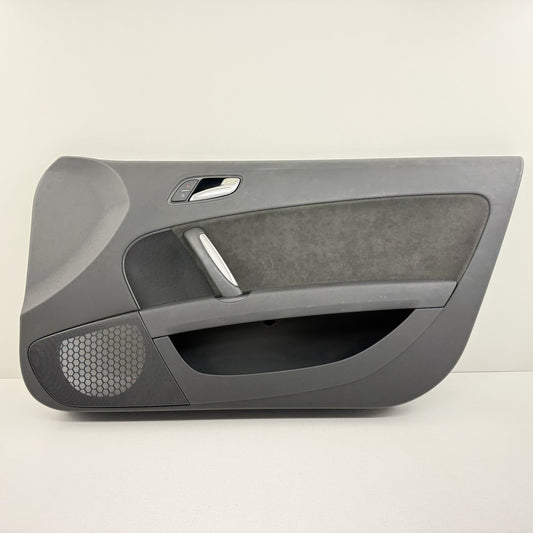 08-15 Audi TT Passenger Right Door Panel Interior Trim Black OEM