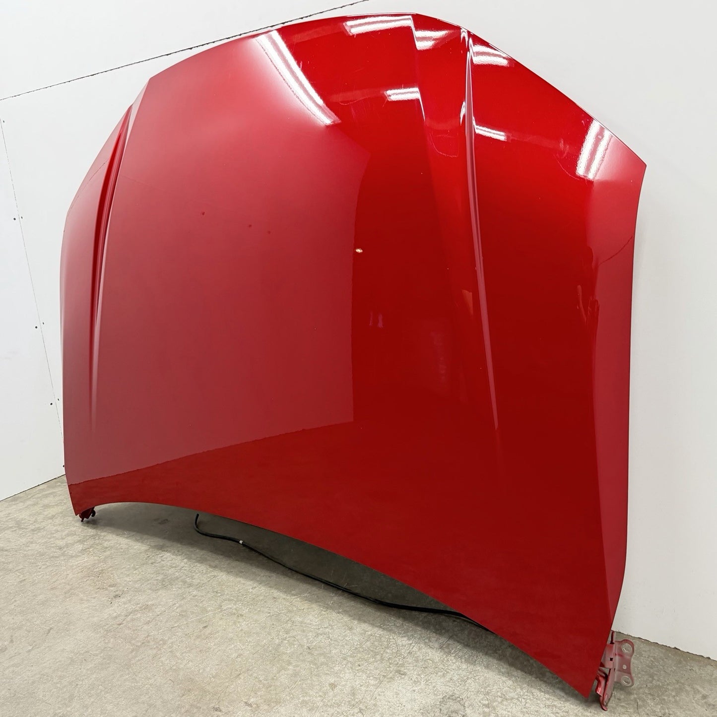 25-26 Toyota Camry Front Hood Panel Complete W/ Hinges Supersonic Red OEM