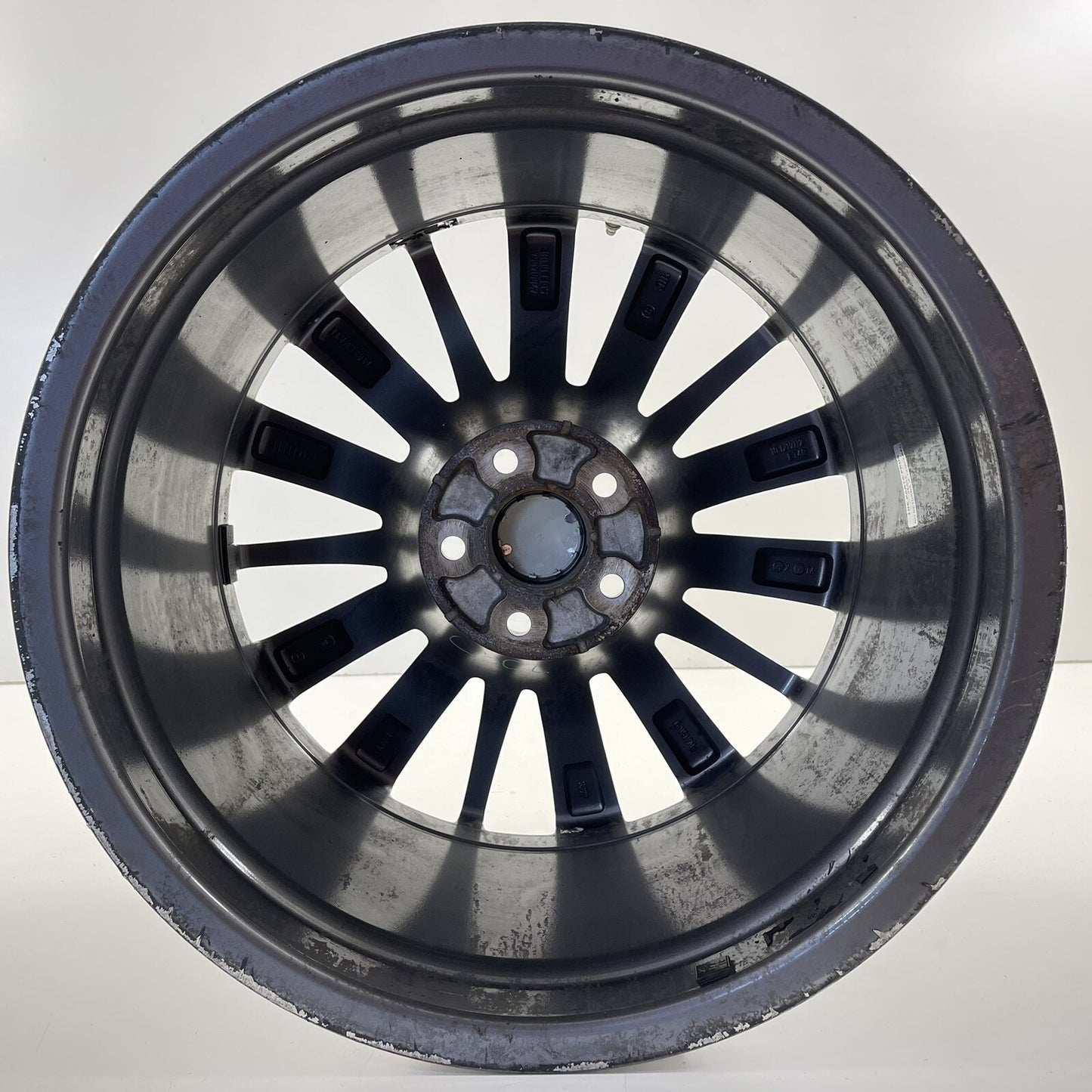 14-22 MASERATI GHIBLI REAR WHEEL RIM 19x10 +40 OFFSET 670016856Â FACTORY OEM
