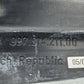 05-12 Porsche 911 997 Cabriolet Roof Compartment Clamshell Weatherstrip Seal OEM