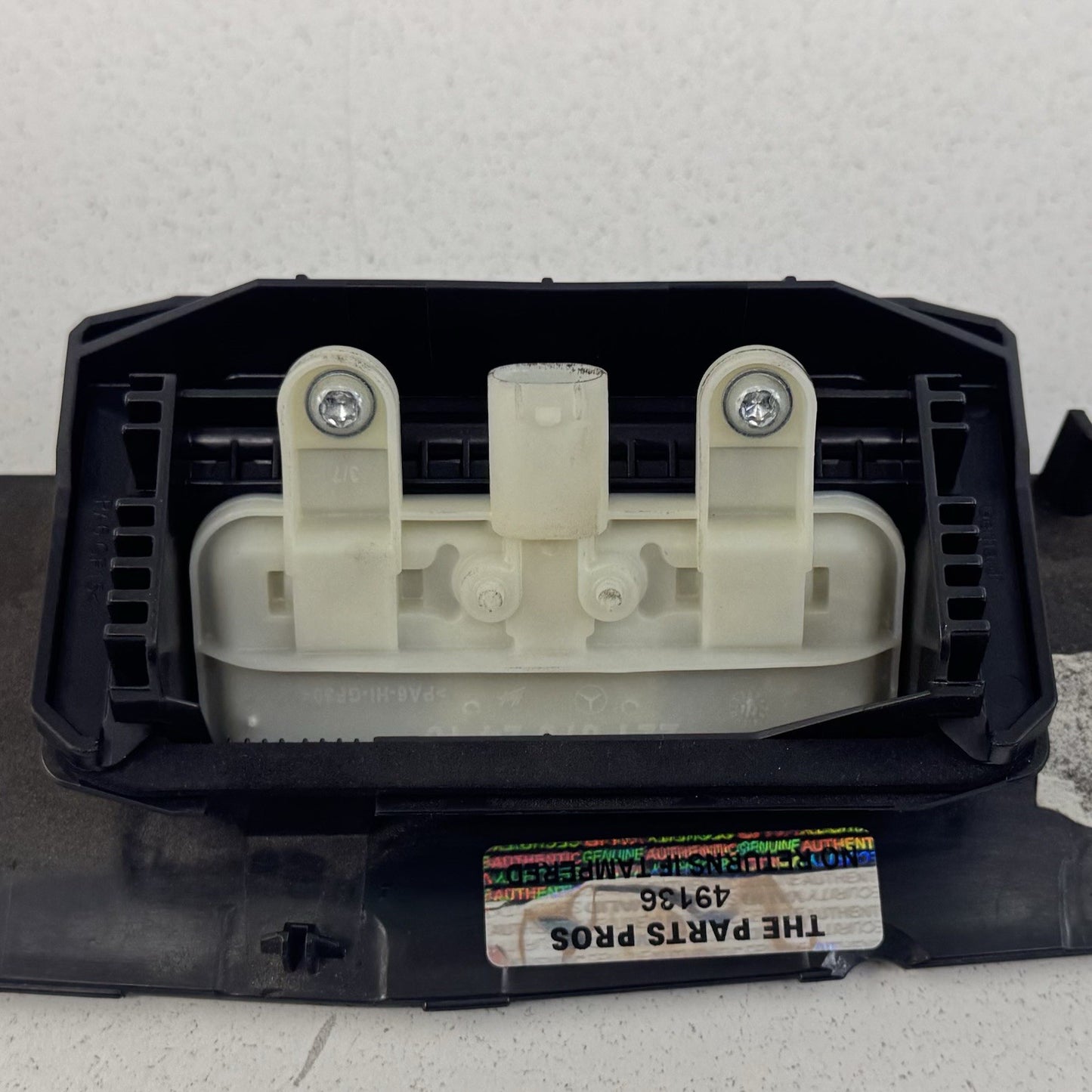 10-16 Mercedes W212 E350 Trunk Open Release Control Switch Button Trim Panel OEM