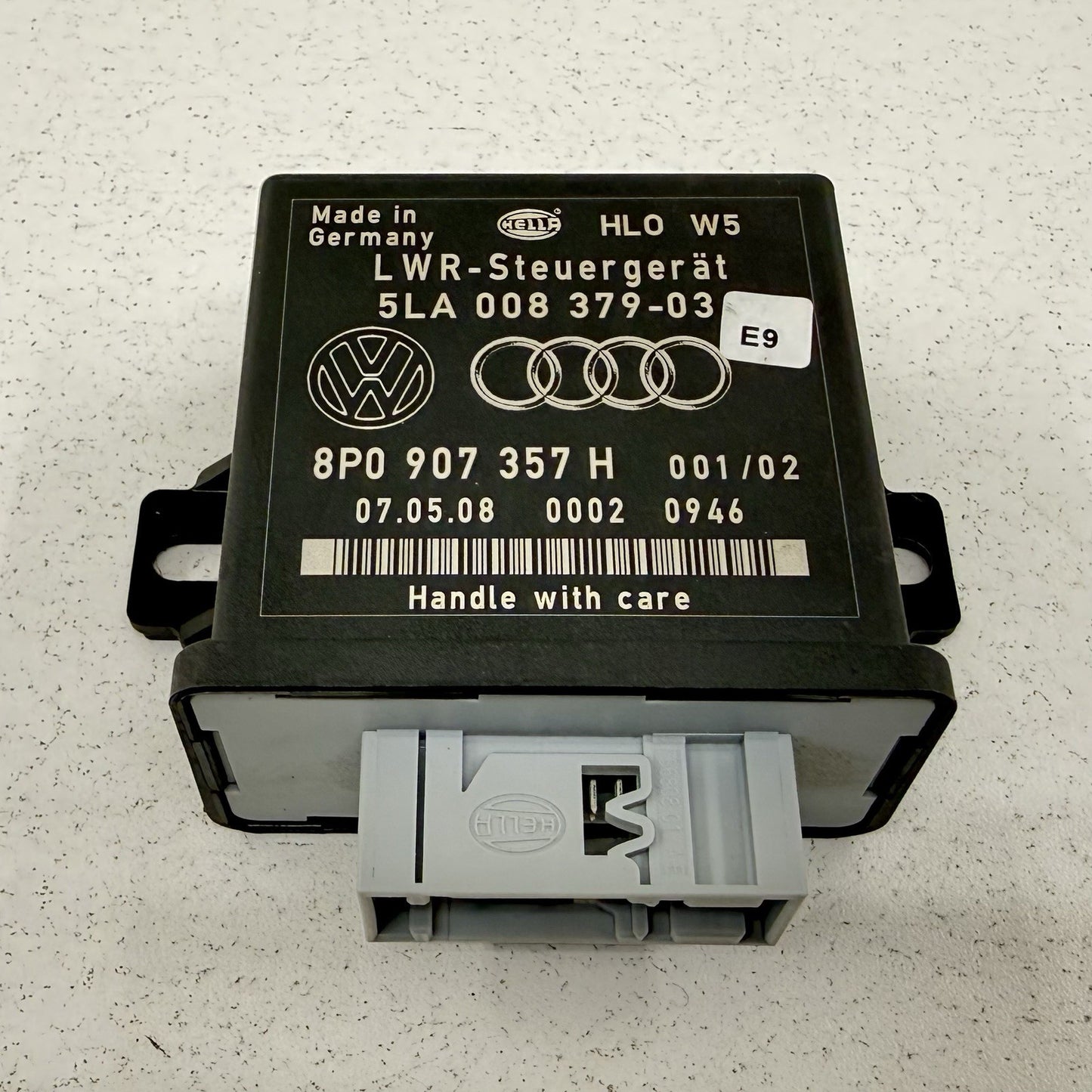 08-12 Audi TT Headlight Range Control Module Unit 8P0907357H OEM