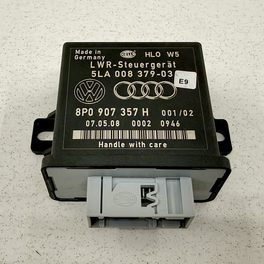 08-12 Audi TT Headlight Range Control Module Unit 8P0907357H OEM