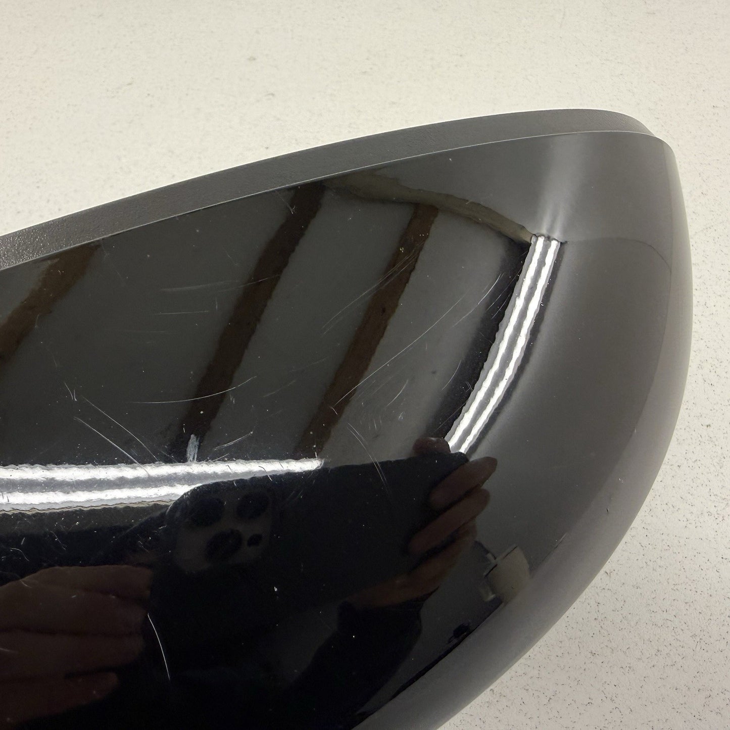 15-20 Dodge Charger Driver Left Door Mirror Side View Blind Spot Black OEM