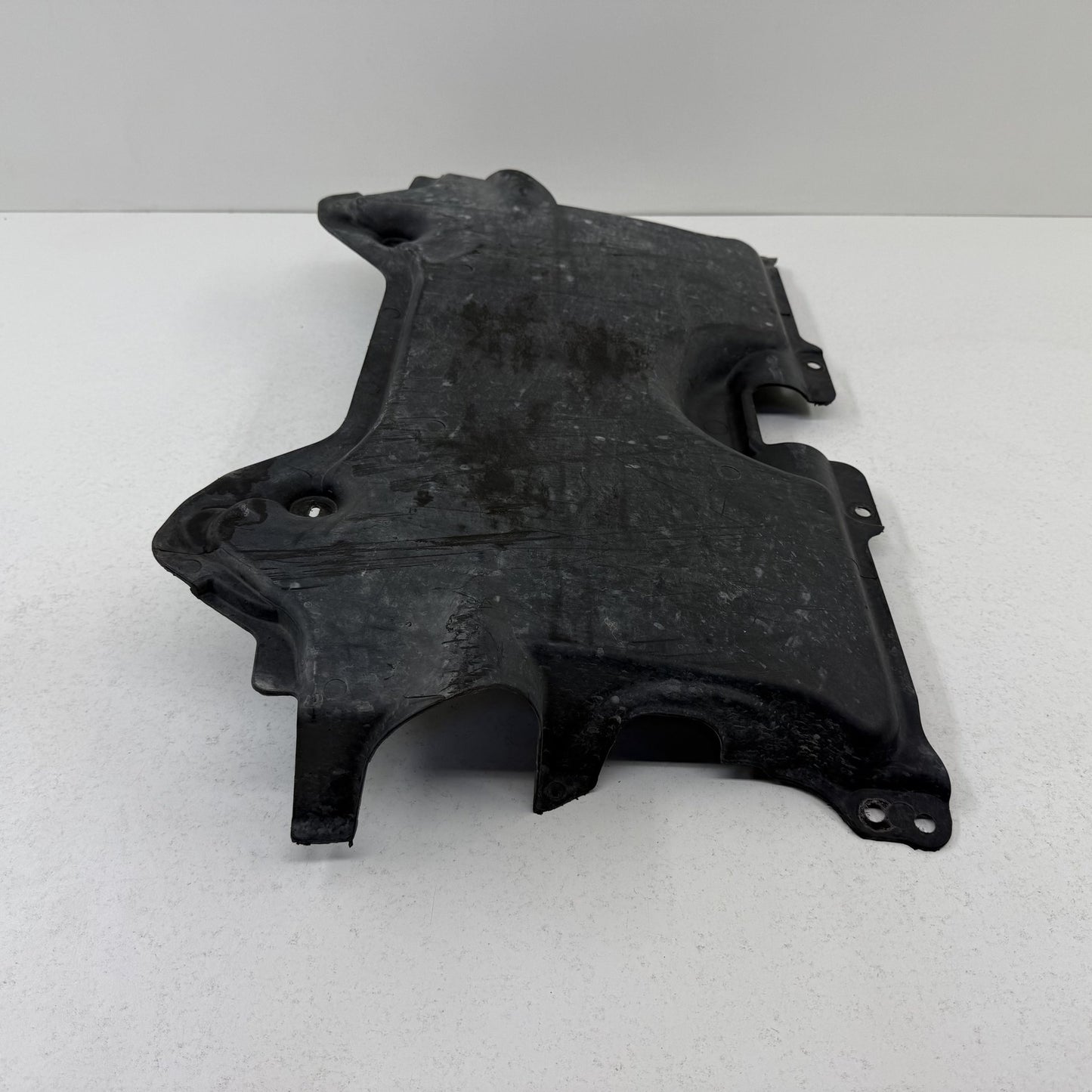 2008-2014 Mercedes C250 W204 Under Engine Splash Guard Shield Panel Pair OEM