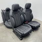20-24 Audi A4 S-Line Bucket Seat Set Front & Rear Leather Black OEM