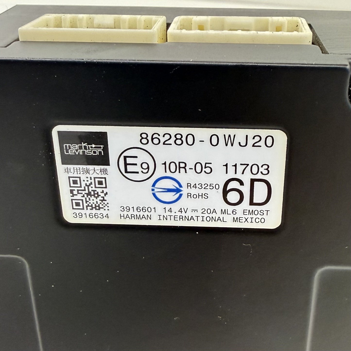 2022-2025 Lexus IS500 Mark Levinson Radio Audio Amplifier Amp 86280-0WJ20 OEM