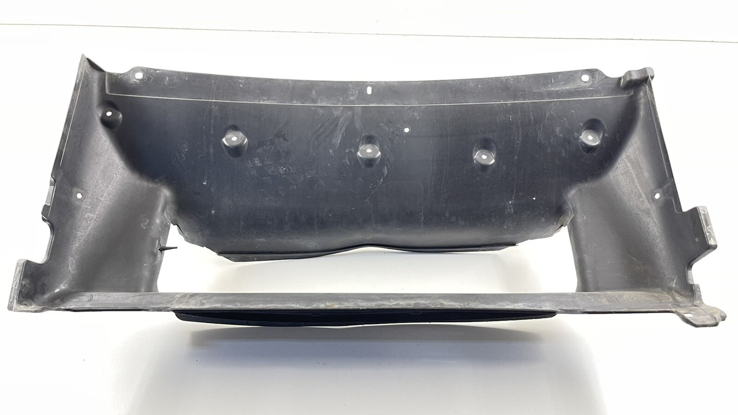 10-13 PORSCHE PANAMERA FRONT RADIATOR FAN SHROUD AIR SUCTION VENT COVER TRIM OEM