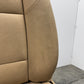 10-16 Porsche Panamera Front Seat Pair Power Memory Leather Luxor Beige OEM