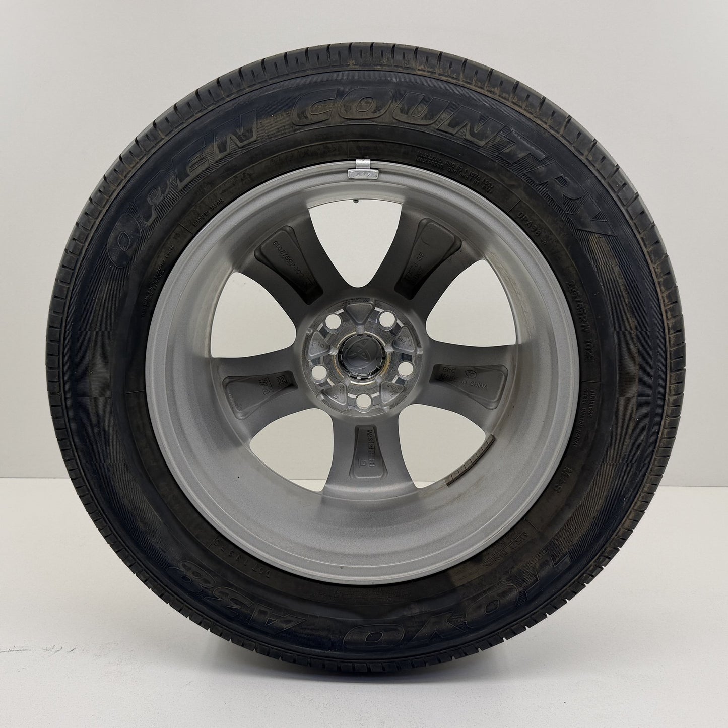 2022-2025 Toyota RAV4 Hybrid 17" 17x7 Wheel Rim W/ Tire 42611-42A30 Factory OEM