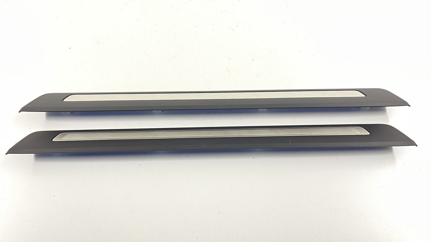 22-23 TOYOTA GR86 LEFT RIGHT DOOR STEP SILL SCUFF PLATE TRIM PANEL PAIR OEM