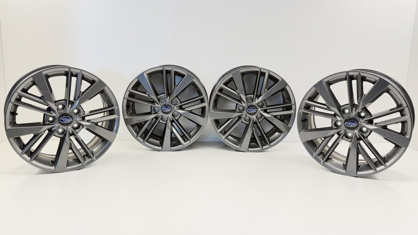 22-25 Subaru WRX Base Wheel Rim Set 17x8 +55 Offset Factory OEM