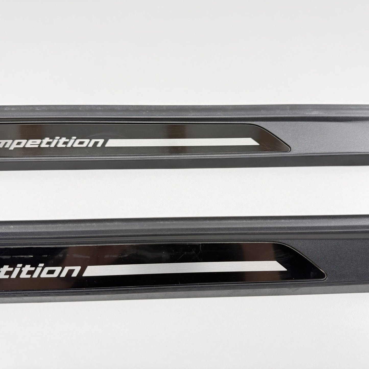 19-21 BMW M2 Competition Left & Right Door Step Sill Scuff Plate Trim Panel OEM