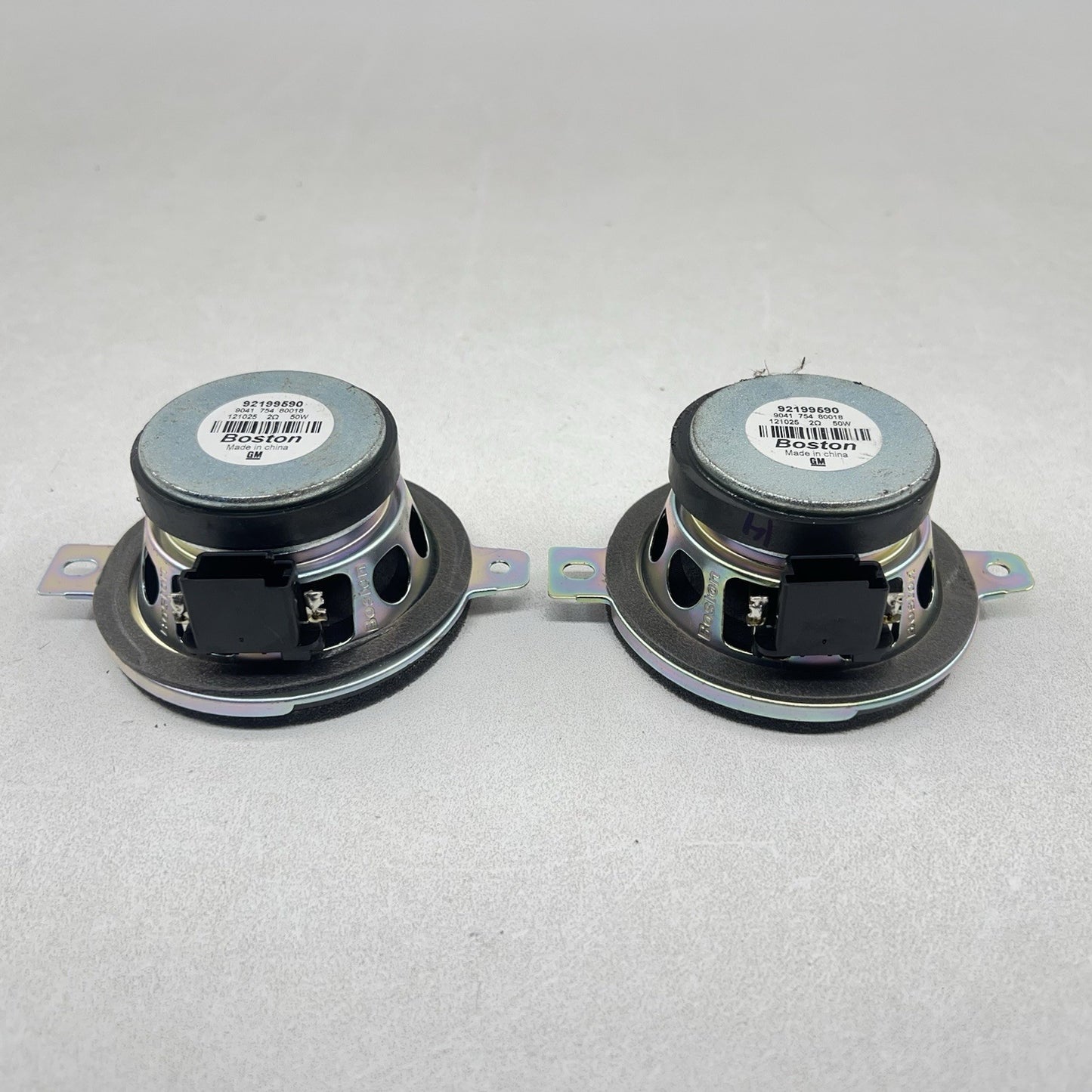 12-15 CHEVROLET CAMARO ZL1 CONVERTIBLE TWEETER SPEAKER SET OEM