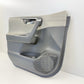 19-25 Toyota RAV4 Driver Left Front Door Panel Interior Trim Gray Leather OEM