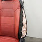 2015-2017 Ford Mustang GT Premium Front Seat Pair Leather Red Line OEM