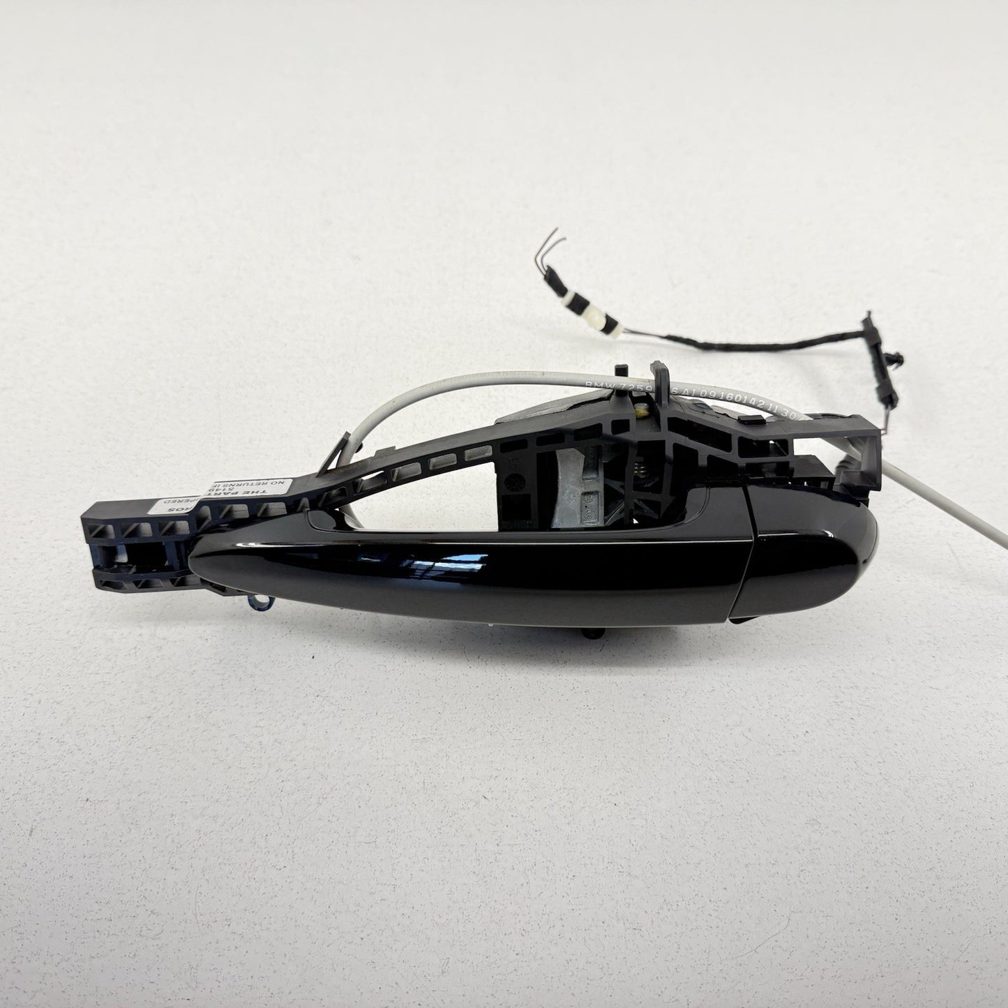 12-18 BMW F30 F80 M3 Driver Left Rear Exterior Door Handle Black OEM
