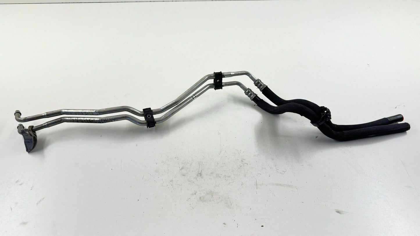12-19 BMW M6 TRANSMISSION OIL COOLER PIPE LINE HOSE PAIR OEM