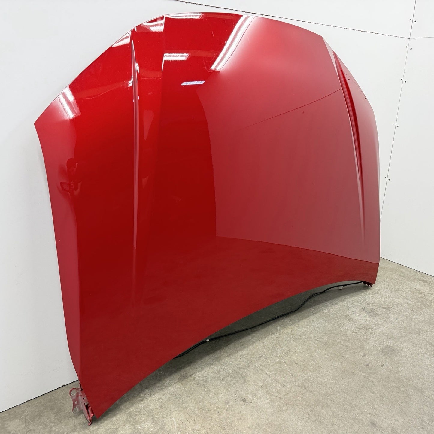 25-26 Toyota Camry Front Hood Panel Complete W/ Hinges Supersonic Red OEM