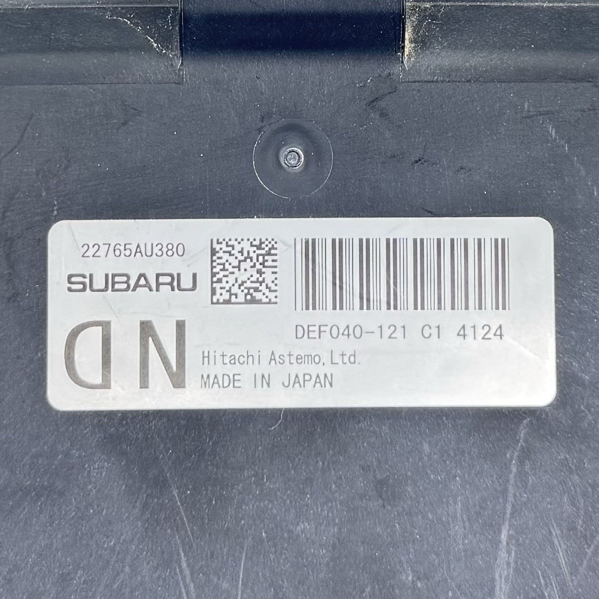 2024 Subaru WRX 2.4L Automatic Transmission Engine Control Module 22765AU380 OEM