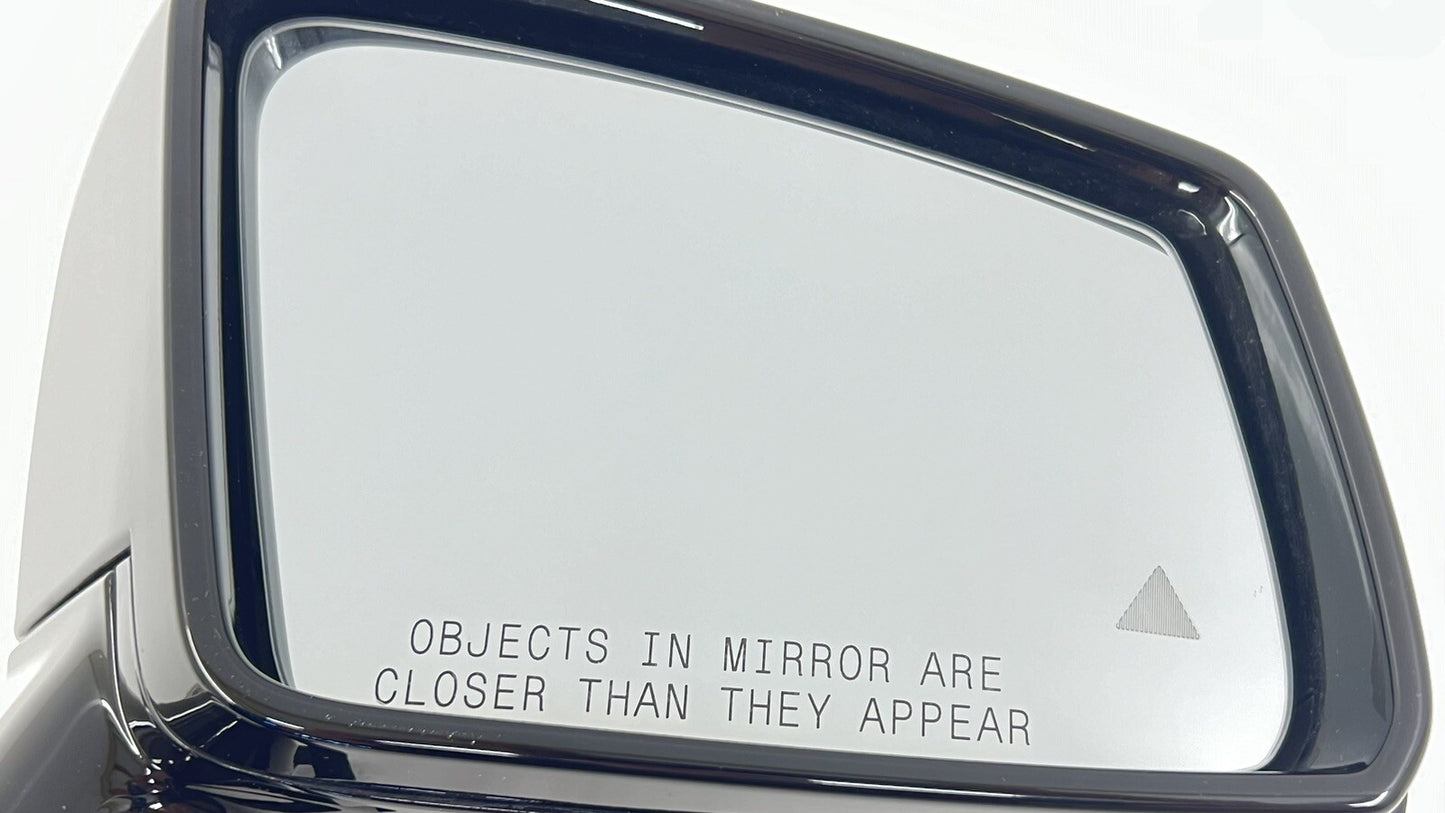 12-18 Mercedes W218 CLS550 CLS63 Right Door Mirror Side View W/ Blind Spot OEM