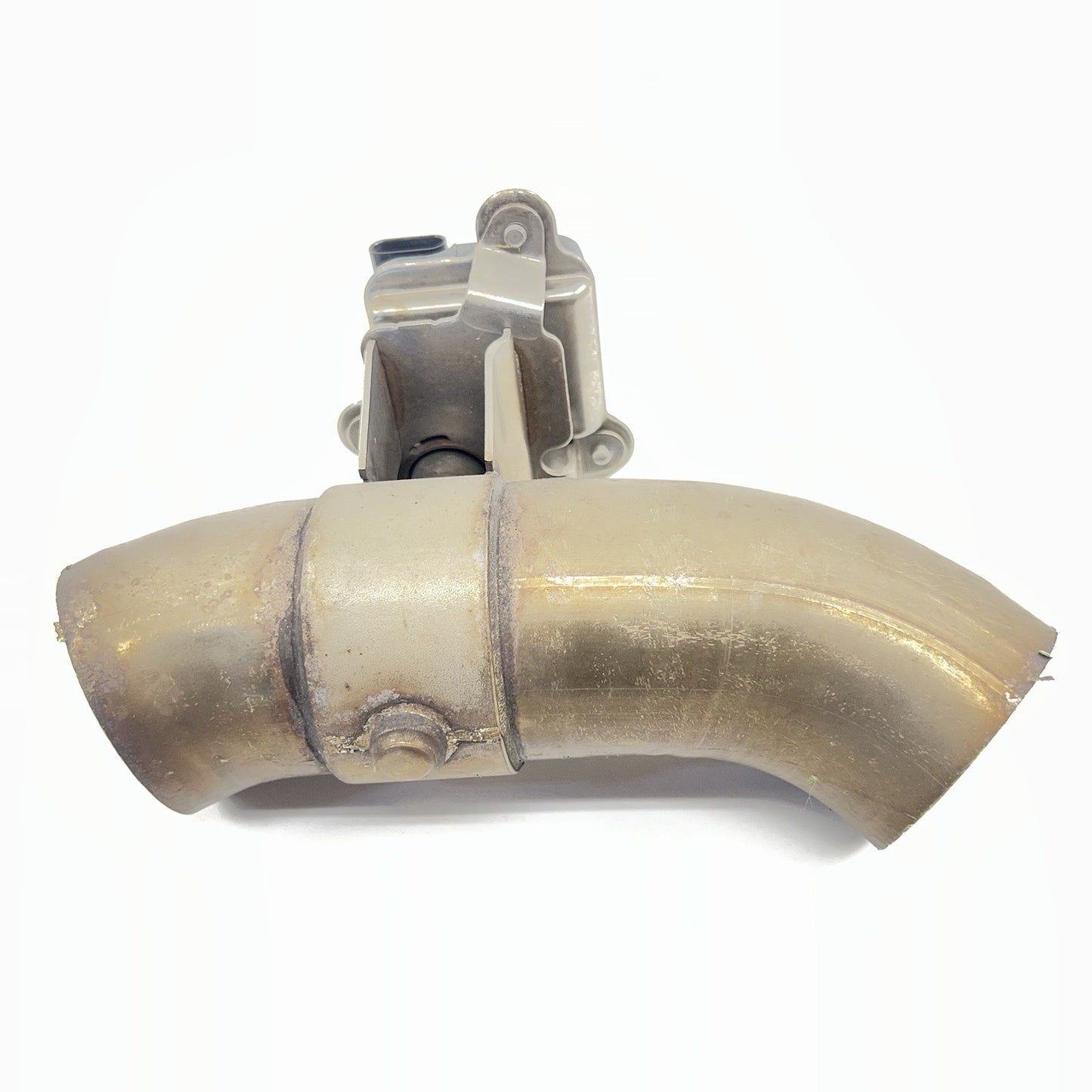 16-21 BMW M2 F87 Exhaust Muffler Cuts With Valve Actuator Pair OEM