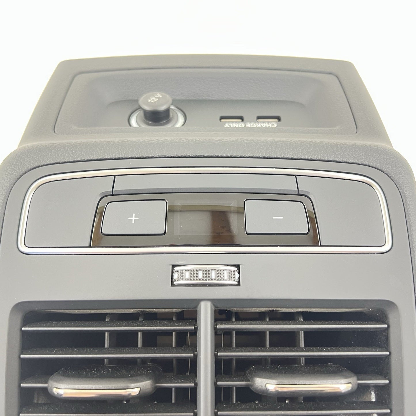 17-24 AUDI A4 S4 REAR CENTER CONSOLE AIR VENT GRILLE COVER W/ DUAL USB PORT OEM