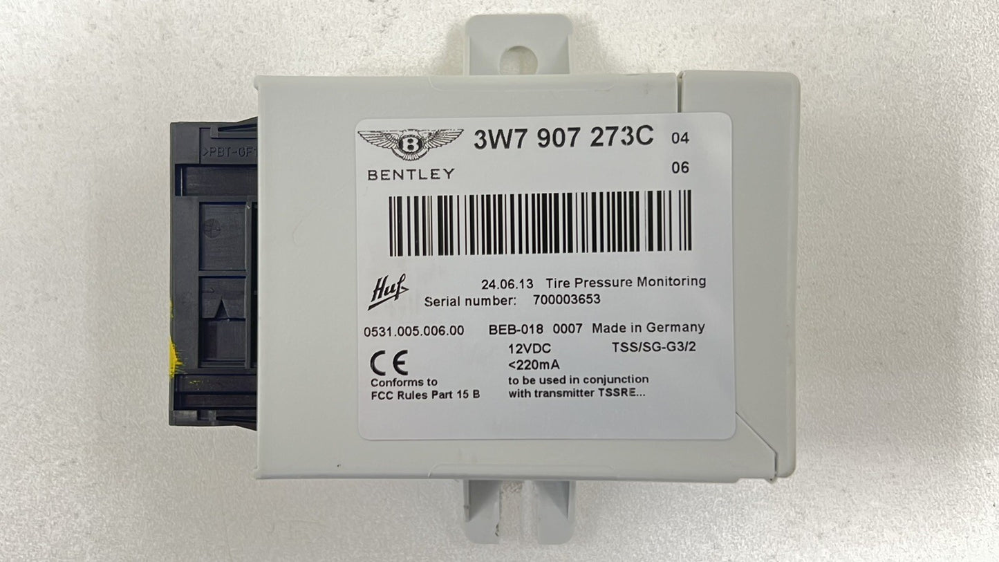 13-18 BENTLEY FLYING SPUR TIRE PRESSURE MONITOR SENSOR CONTROL MODULE OEM