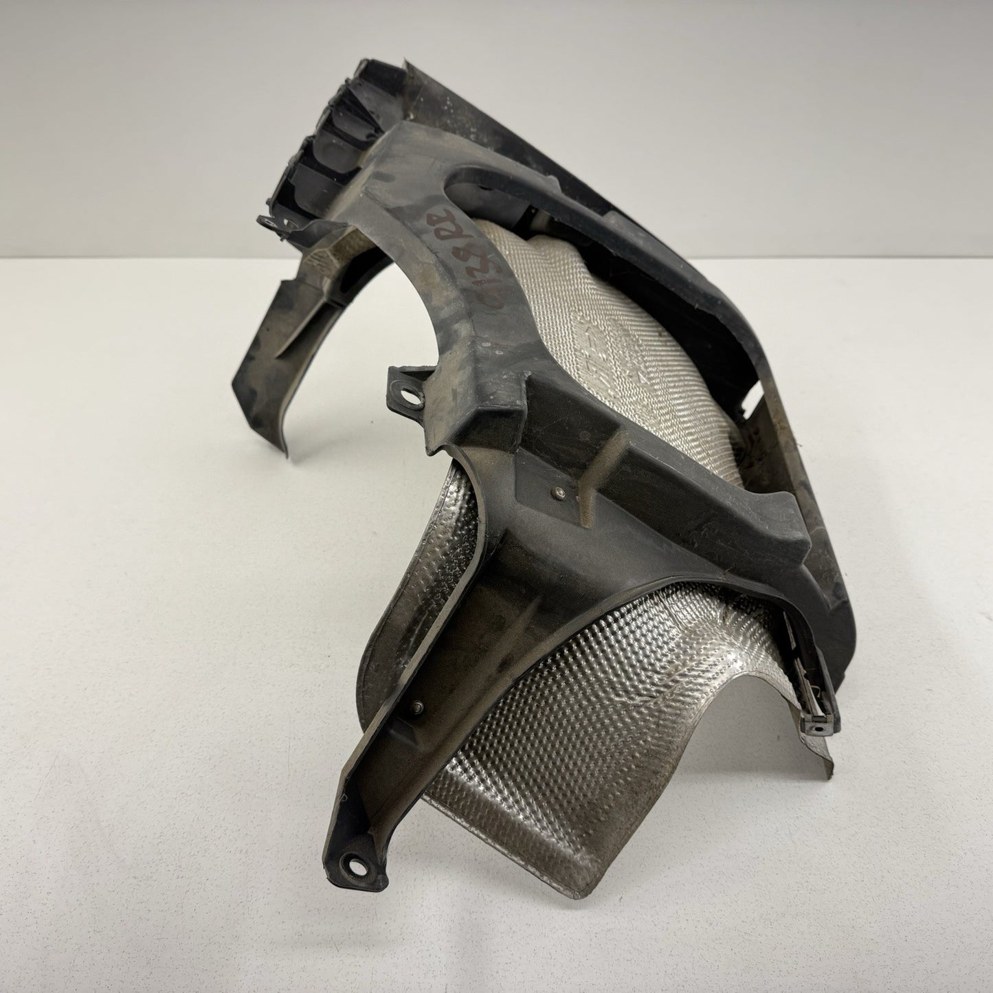 05-08 Porsche 911 997 AWD Right Rear Bumper Bracket Liner Guide Heat Shield OEM