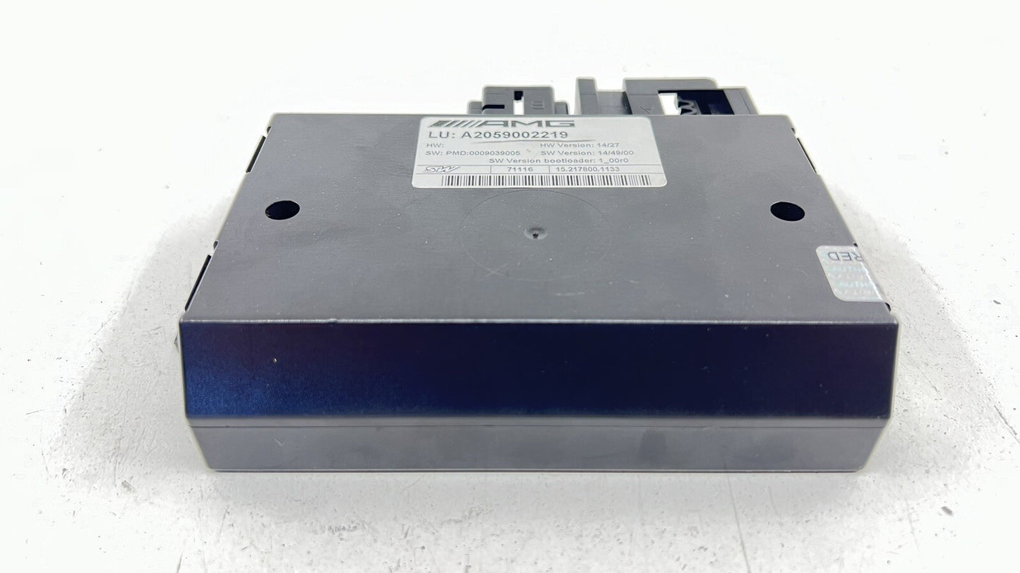 15-21 MERCEDES-BENZ C63S W205 ENGINE MOUNT CONTROL MODULE A 205 900 22 19 OEM