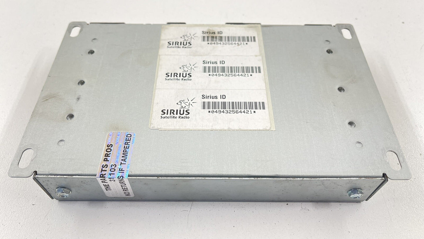 08-15 AUDI R8 SPYDER SIRIUS SATELLITE RADIO CONTROL MODULE 8E0 035 593 P OEM