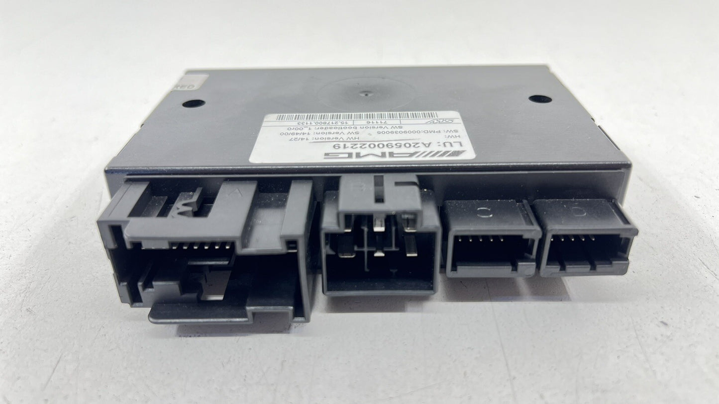 15-21 MERCEDES-BENZ C63S W205 ENGINE MOUNT CONTROL MODULE A 205 900 22 19 OEM
