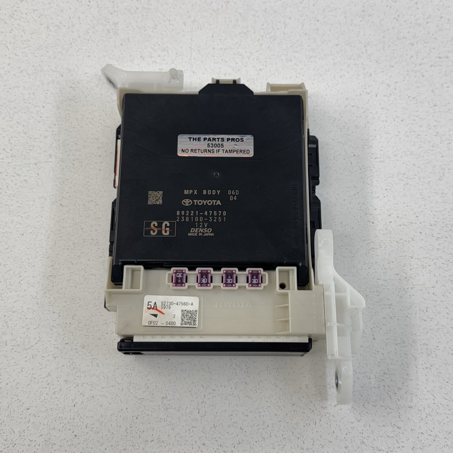 16-22 Toyota Prius  Junction Block Network Body Control Module BCM MPX Set OEM