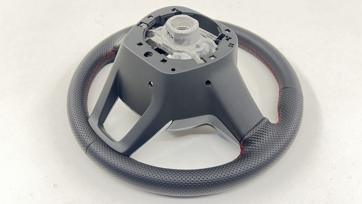 24-26 Acura Integra Type S Steering Wheel Leather Black With Red Stitching OEM
