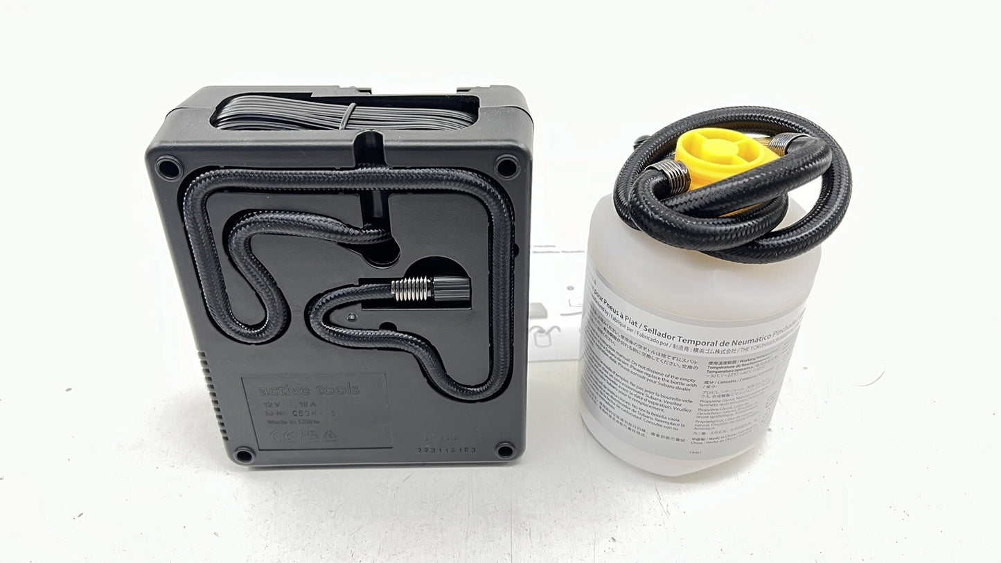 22-26 Subaru WRX Emergency Spare Tire Jack Lift Tool Kit W/ Air Pump OEM