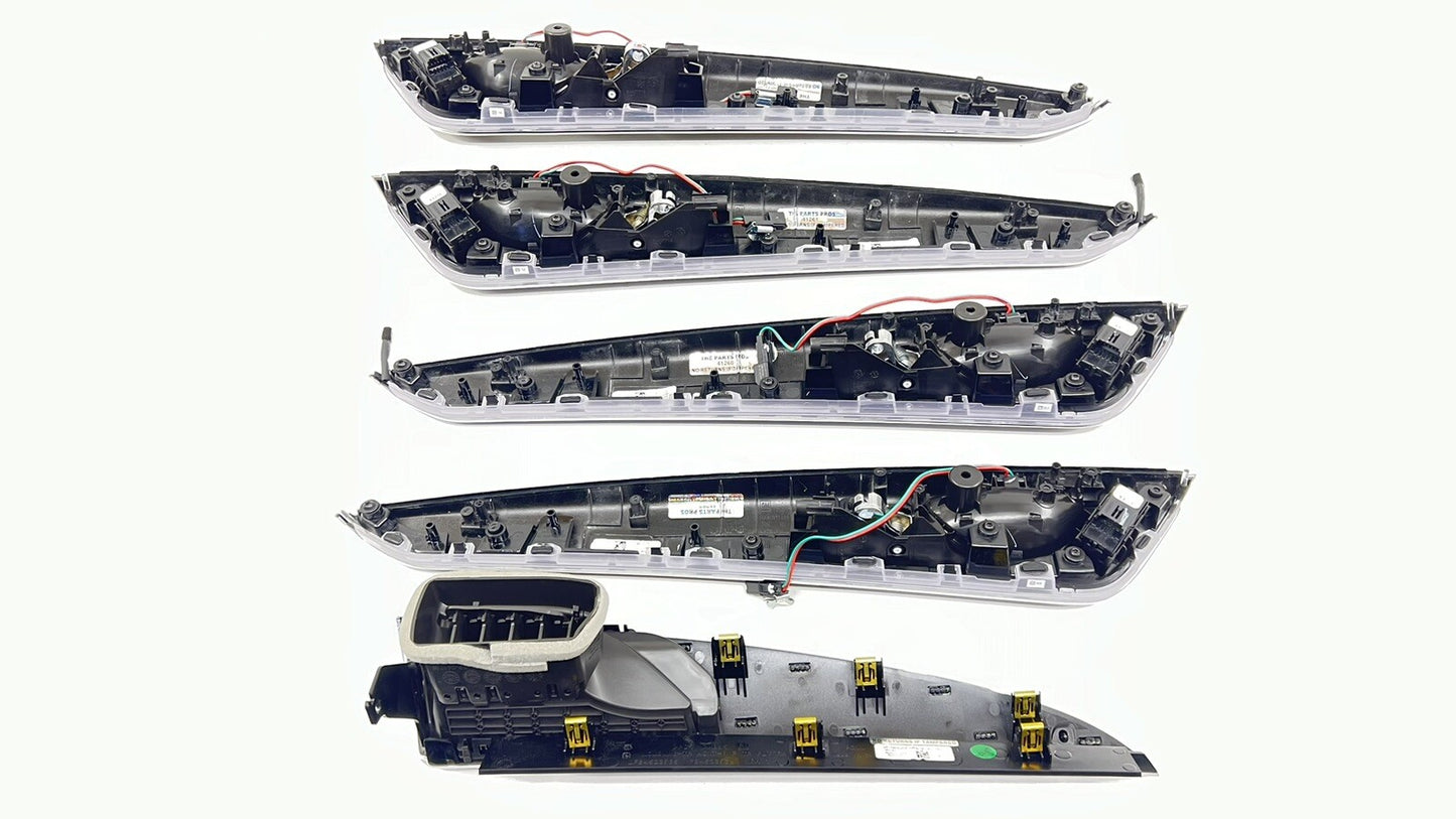 22-24 Cadillac CT5 V Blackwing Carbon Fiber Door Panel & Dash Trim Set OEM
