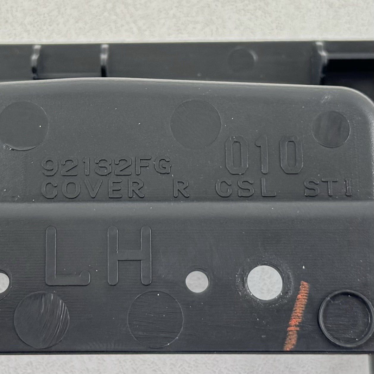 15-21 Subaru WRX STI Center Console Storage Compartment Surround Cover Trim OEM