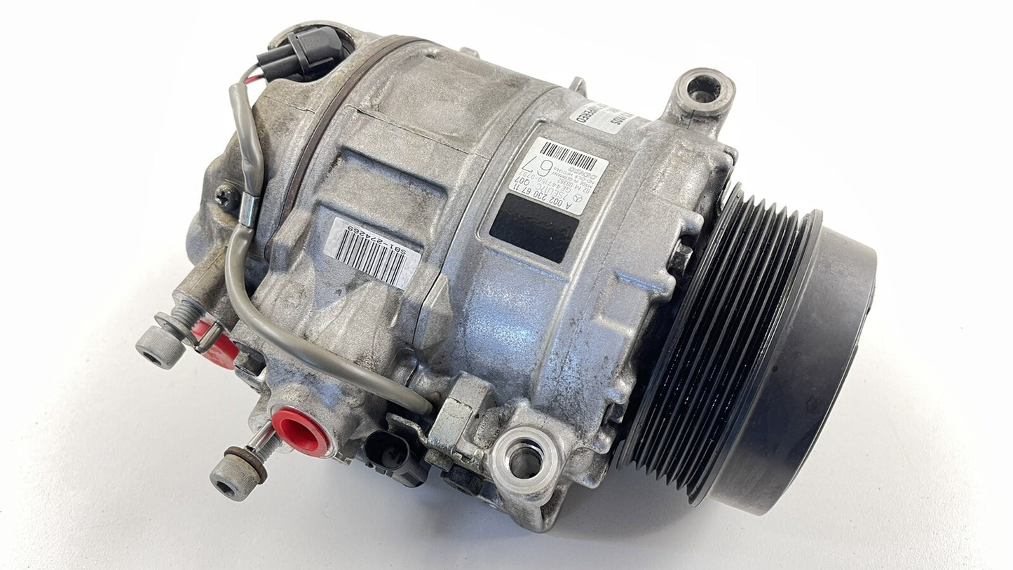2010 MERCEDES BENZ W221 S550 HVAC AIR CONDITIONING AC COMPRESSOR 0022306711 OEM