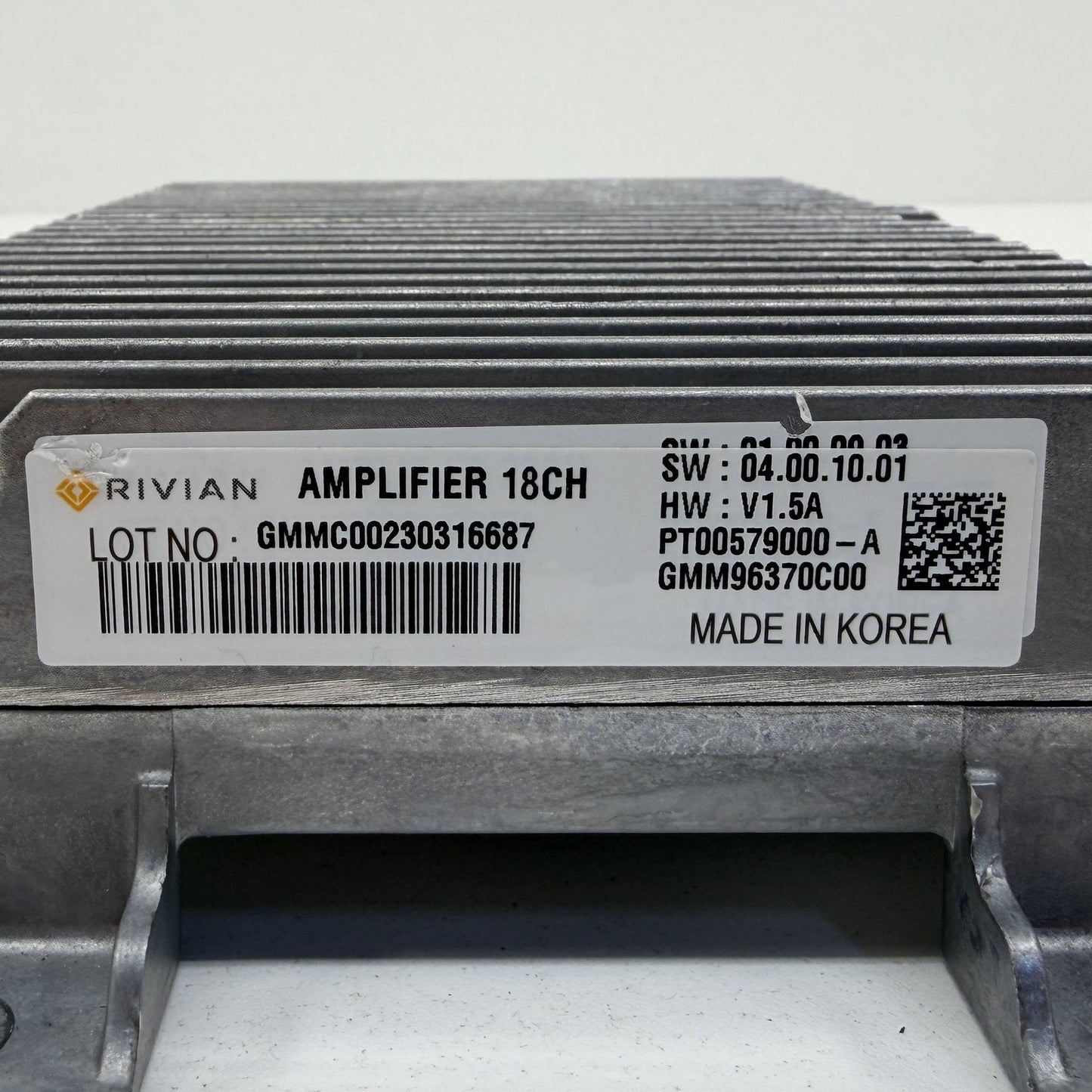 2022-2024 Rivian R1S R1T 18 Channel Radio Audio Sound Amplifier Amp OEM