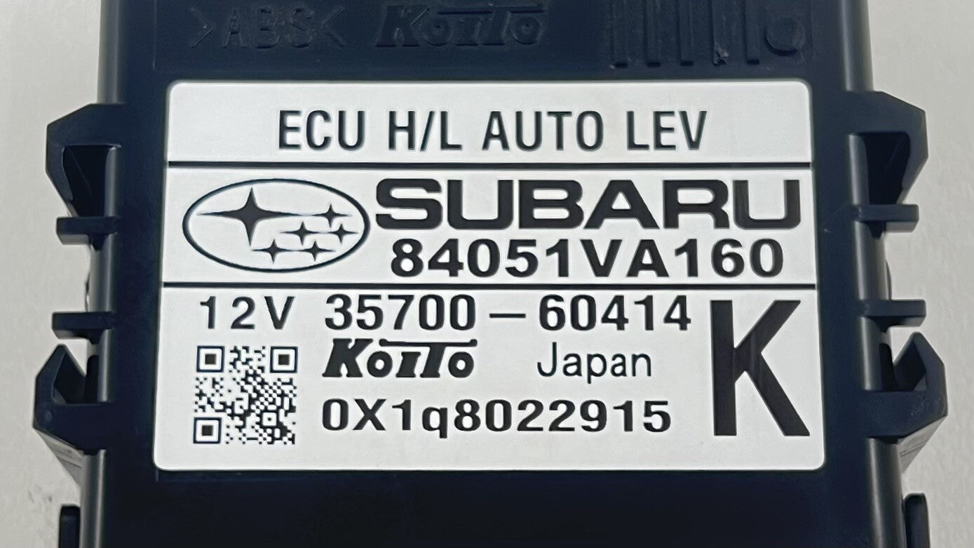 18-21 SUBARU WRX AUTO HEADLIGHT LEVELING LEVEL CONTROL MODULE 84051VA160 OEM