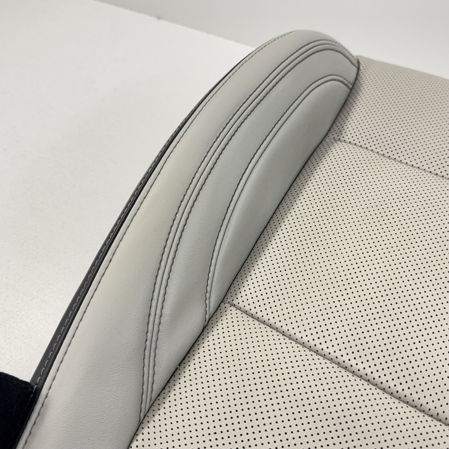 24-26 Ford Mustang Driver Left Front Lower Seat Cushion Leather Space Gray OEM