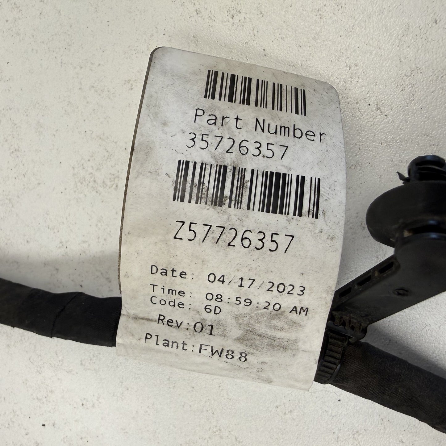 2022-2024 Rivian R1S Interior Chassis Main Body Wiring Harness PT00443500-B OEM